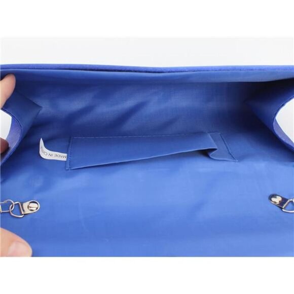 Women Clutch Handbag Fashion Royal Blue - Picture 3 of 6